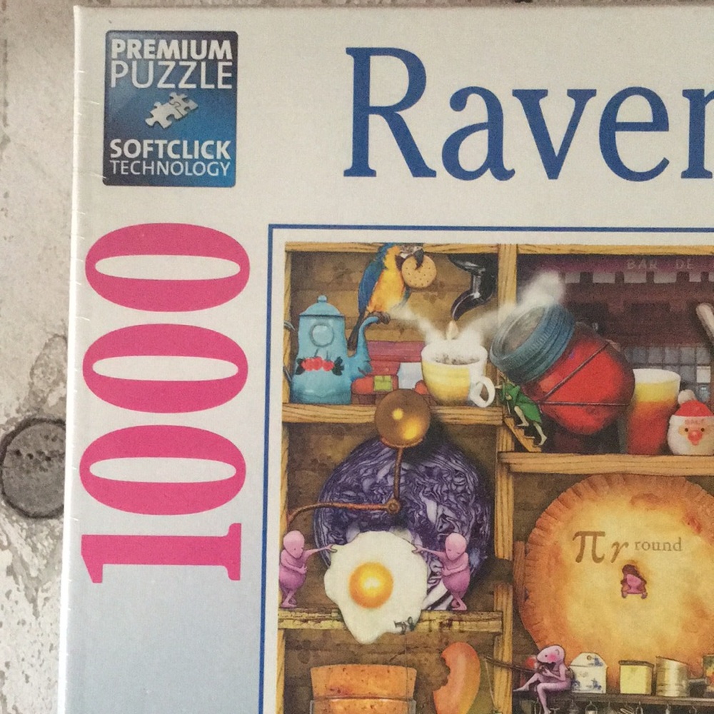 Ravensburger 1000 Piece Puzzle - Kitchen Cupboard, New in Package! - Picture 4 of 11